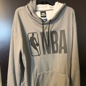 NBA Men’s Grey Dri-Fit Hoodie XXL Brand New